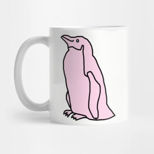 Pink Penguin Mug